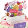 Hallmark Mothers Day Pop Up Card for Grandma (Displayable Basket of Flowers)(Pop Up Basket of Flowers)