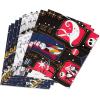Hallmark Nightmare Before Christmas Flat Wrapping Paper Sheets with Cutlines on Reverse (12 Folded Sheets) for Christmas, Birthdays, Halloween(Wrapping Paper Sheets)