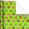 Hallmark Nintendo Super Mario Wrapping Paper Rolls for Kids with Cutlines on Reverse (3 Rolls: 60 Sq. Ft. Total) Mario, Luigi, Yoshi, Bowser, Princess Peach, Toad(Nintendo)