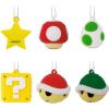 Hallmark Nintendo Super Mario Yoshi Christmas Ornament(Mini Set of 6)