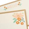 Hallmark Pack of 10 Blank Cards with Envelopes, Floral Wreath Heart(Blank Cards Assortment with Organizer)