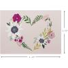 Hallmark Pack of 10 Blank Cards with Envelopes, Floral Wreath Heart(Floral Wreath Heart)