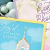 Hallmark Pack of 3 Assorted Fathers Day Cards (Wonderful Dads)(Easter  Joyful Blessings)