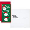 Hallmark Pack of Christmas Money or Gift Card Holders, Santa Claus (10 Cards with Envelopes)(Santa Claus  10 Money Holders with Envelopes)
