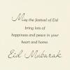 Hallmark Pack of Eid al-Fitr or Eid Al-Adha Cards, Eid Greetings (6 Cards with Envelopes)(Multicolor)