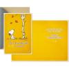 Hallmark Pack of Peanuts Thanksgiving Cards, Snoopy and Woodstock (10 Cards with Envelopes)(Snoopy Assortment  4 Thanksgiving Cards)