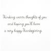 Hallmark Pack of Thanksgiving Cards, Close in Thought and Heart (10 Cards with Envelopes)(Close in Thought and Heart)