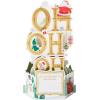 Hallmark Paper Wonder 3D Pop-Up Christmas Card (Vintage Ho, Ho, Ho Santa)