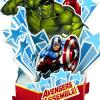 Hallmark Paper Wonder Avengers Pop Up Birthday Card (Iron Man, Hulk, Captain America)(Pop Up  Iron Man  Hulk  Captain America)