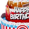 Hallmark Paper Wonder Avengers Pop Up Birthday Card (Iron Man, Hulk, Captain America)(Superhero Birthday Cake)
