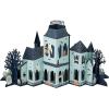 Hallmark Paper Wonder Displayable Jumbo Halloween Card or Centerpiece (Accordion Fold Haunted House)(Haunted House)