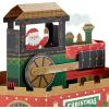 Hallmark Paper Wonder Displayable Musical Pop Up Christmas Card with Lights (Carolers)(Christmas Train  Moves and Plays Deck the Halls)