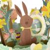 Hallmark Paper Wonder Displayable Pop Up Easter Card (Easter Basket)(Pop Up  Easter Bunny)