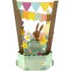 Hallmark Paper Wonder Displayable Pop Up Easter Card (Easter Basket)(Pop Up  Easter Bunny)