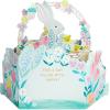 Hallmark Paper Wonder Displayable Pop Up Easter Card (Easter Basket)(Pop Up Card  Bunny in Easter Basket)