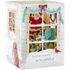 Hallmark Paper Wonder Displayable Pop Up Honeycomb Christmas Card (Santa Claus)(Santa in Window)