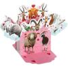 Hallmark Paper Wonder Funny Valentine’s Day Pop Up Card (Wanna Bone) Inappropriate, Dirty Card for Husband, Wife, Boyfriend, Girlfriend, Partner(Pop Up  Horny Animals)