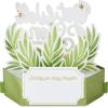 Hallmark Paper Wonder Get Well Soon Pop Up Card (Plants)