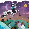Hallmark Paper Wonder Halloween Pop Up Card with Music and Motion (Flying Witch)(Pop Up with Motion and Sound  Flying Witch)