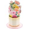 Hallmark Paper Wonder Mother’s Day Pop Up Card (Bouquet, Gold Vase)(Pop Up Bouquet in Gold Vase  For Mother’s Day)