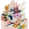 Hallmark Paper Wonder Mother’s Day Pop Up Card (Marjolein Bastin Bouquet)(Envelope of Flowers)