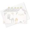 Hallmark Paper Wonder Musical Pop Up Christmas Card (Joy to the World) Angel and Nativity, Gold and White