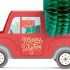 Hallmark Paper Wonder Musical Pop Up Christmas Card (Let It Snow, Snowman)(Red Truck)