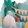 Hallmark Paper Wonder Pop Up Baby Shower Card for New Parents (Jungle Animals) Welcome New Baby, Congratulations(Jungle)