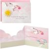 Hallmark Paper Wonder Pop Up Baby Shower Cards for Girl, Pack of 2 (Sweet Dream, Pink Stork) Welcome New Baby Girl, Congratulations(Sweet Dream  Pink Stork)