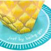 Hallmark Paper Wonder Pop Up Birthday Card, Thank You Card, Encouragement Card, All Occasion Card (Pineapple)(Pineapple)