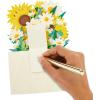 Hallmark Paper Wonder Pop Up Birthday Card, Thank You Card, Encouragement Card, All Occasion Card (Pineapple)(Sunflower Bouquet)