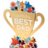 Hallmark Paper Wonder Pop Up Father’s Day Card (World’s Best Dad Trophy) or Birthday Card for Dad(World’s Best Dad)