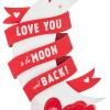 Hallmark Paper Wonder Pop Up Valentines Day Card (Moon and Back)(Moon and Back)
