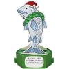 Hallmark Paper Wonder Shoebox Funny Pop Up Christmas Card (Christmas Cod Fish)(Christmas Cod  Funny Pop Up Card)