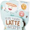 Hallmark Paper Wonder Shoebox Funny Pop-Up Gift Card Holder (A Whole Latte Awesome)