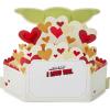 Hallmark Paper Wonder Star Wars Mother’s Day Pop Up Card (Baby Yoda) for Anniversary, Romantic Birthday, Love, May the 4th(Yoda Pop Up  Reaching Out)
