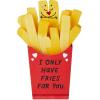 Hallmark Paper Wonder Valentine’s Day Pop Up Card (I Only Have Fries for You) for Anniversary, Love, Romantic Birthday, Sweetest Day(Cute Fries)