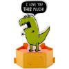 Hallmark Paper Wonder Valentine’s Day Pop Up Card (I Only Have Fries for You) for Anniversary, Love, Romantic Birthday, Sweetest Day(T-Rex)