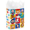 Hallmark Peanuts 13″ Large Gift Bag with Tissue Paper (Snoopy, Charlie Brown, Linus, Lucy) for Birthdays, Christmas, Fans(Peanuts Gang)