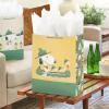 Hallmark Peanuts 13″ Large Gift Bag with Tissue Paper (Snoopy, Charlie Brown, Linus, Lucy) for Birthdays, Christmas, Fans(Snoopy and Woodstock)