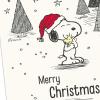 Hallmark Peanuts Christmas Cards (6 Cards with Envelopes) Snoopy and Woodstock