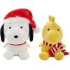 Hallmark Peanuts Franken-Snoopy Plush with Sound and Motion, 11″, Gift for Kids, Fans, Collectors(Snoopy and Woodstock)