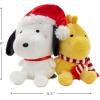 Hallmark Peanuts Franken-Snoopy Plush with Sound and Motion, 11″, Gift for Kids, Fans, Collectors(Snoopy and Woodstock)