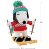 Hallmark Peanuts Snoopy Plush Toy (Spring Butterfly) Easter Gift for Kids, Fans, Collectors(Snoopy Skiing Plush)
