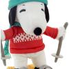 Hallmark Peanuts Snoopy Plush Toy (Spring Butterfly) Easter Gift for Kids, Fans, Collectors(Snoopy Skiing Plush)