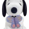 Hallmark Peanuts Snoopy Plush Toy (Spring Butterfly) Easter Gift for Kids, Fans, Collectors(Snoopy with Butterfly)