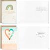 Hallmark Pet Sympathy Cards Assortment, Hearts and Rainbows (16 Cards and Envelopes)