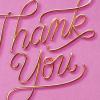 Hallmark Pink Thank You Notes (40 Blank Cards with Envelopes) for Bridal Showers, Birthdays, Graduations