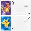 Hallmark Pokémon Kids Birthday Card Assortment (16 Cards with Envelopes) Pikachu, Bulbasaur, Squirtle, Charmander
