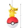 Hallmark Pokémon Pikachu on Poké Ball Christmas Ornament(Pikachu)